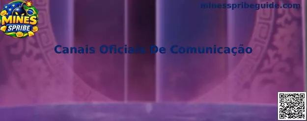Canais Oficiais De Comunicação