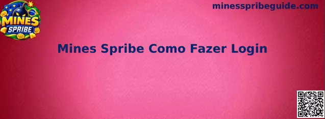 Interface oficial do processo de login seguro no Mines Spribe